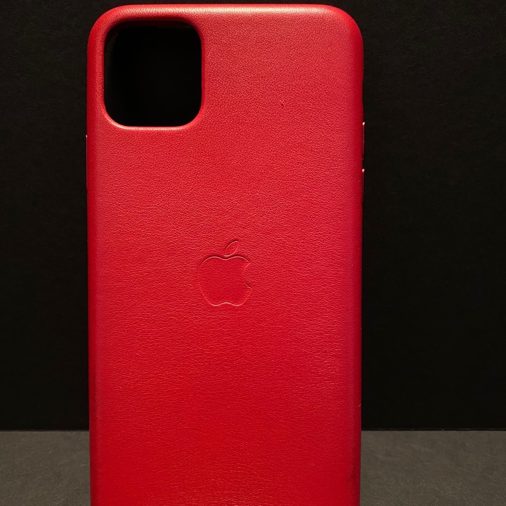 iPhone 11 Pro Leather Case - (PRODUCT)RED